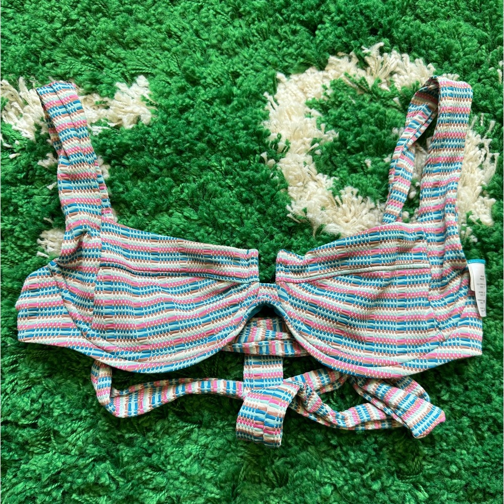 L*space Camellia Pique Stripe Top